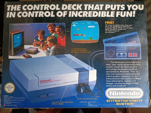 Console Nintendo NES Control Deck con scatola, buone condizioni - Foto 4 di 13