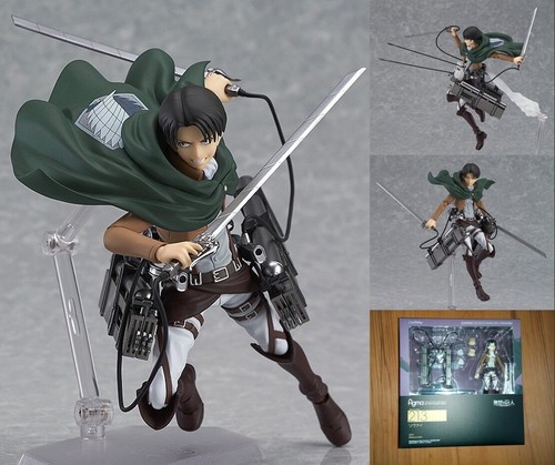 Attack on Titan Figma Mikasa203# Eren207# Levi213# Actionfigur Spielzeug Ackerman - Bild 14 von 33
