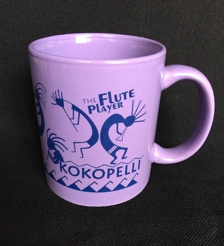 The Flute Player Kokopelli Indian Art Coffee Mug Casanova of the Cliff Dwellers - Picture 1 of 6