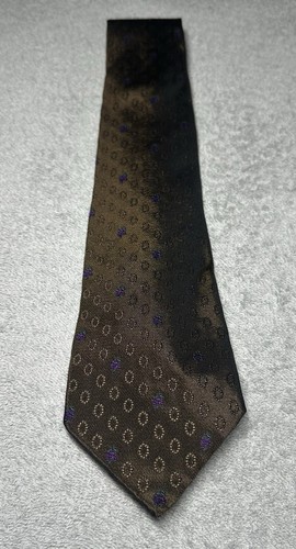 Fendi Vogue Caracas Neckwear Men’s Silk Tie Multicolor Geometric Flower 3.5” in - Picture 7 of 17