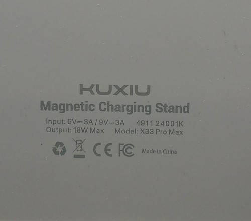 KUXIU X33 Pro Max Foldable Magnetic Charging Stand for iPad Pro 11" (M4) - Afbeelding 4 van 4