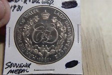 1981 ROYAL WEDDING CHARLES AND DIANA MEDAL