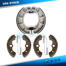 Front & Rear Brake Shoes Kit for Honda Foreman 400 450 TRX400FW TRX450FE/450FM