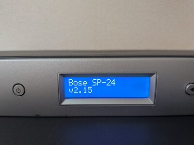 Bose ControlSpace SP-24 Sound Processor | eBay
