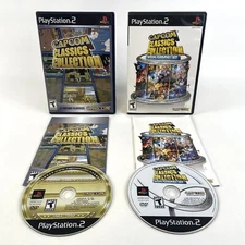 🔥Capcom Classics Collection 1 & 2 (Sony PlayStation 2) Bundle Lot CIB TESTED!🔥