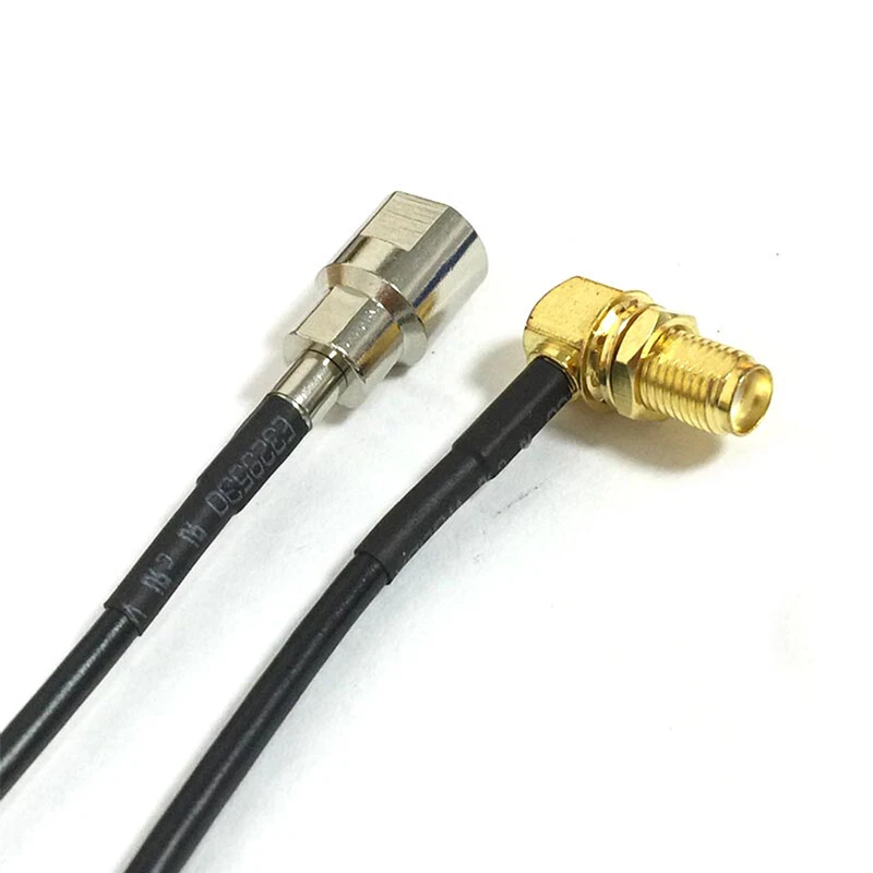 SMA female right angle to FME male plug pigtail cable RG174 20CM 8inch NEW - Image 4 of 4