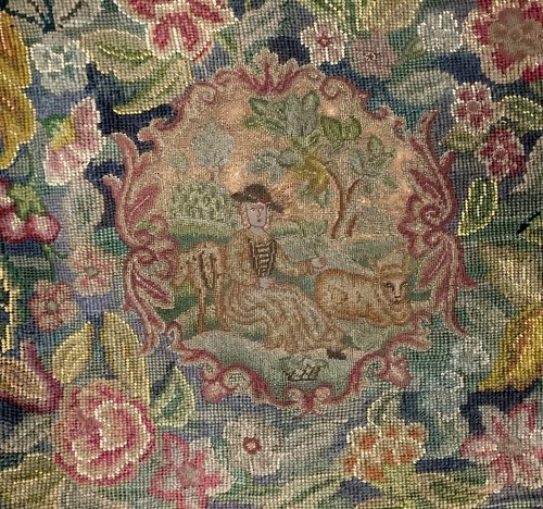 18th Century Scenic English Tapestry Fragment - Picture 3 of 6