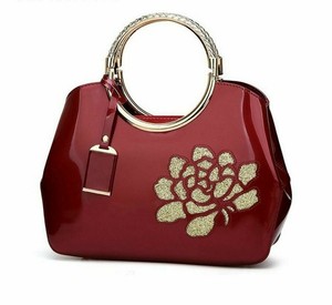 Women-039-s-Patent-Leather-Glossy-Handbags-Luxury-Tote-Shoulder-Multi-Colors-Bag-New