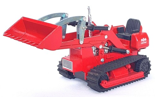 Diapet Japan 1:28 KOMATSU D20GF SHOVEL DOZER BULLDOZER K-31 Red MIB`80 RARE! - Picture 3 of 12