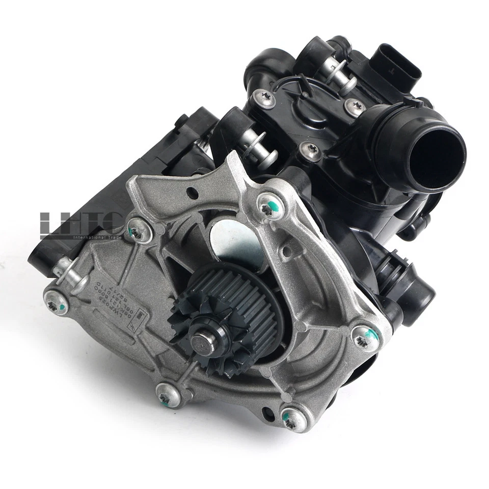 Electronic Water Pump Thermostat Assembly For VW GTI MK7 AUDI A4 A5 1.8 2.0TFSI — 第 3/4 张图片