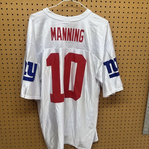 New York Giants Eli Manning #10 Football Jersey Adult Large White NFL - Picture 8 of 10