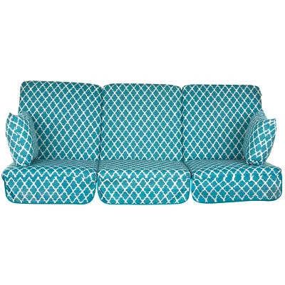 PATIO Auflagen Set Hollywoodschaukel Polster Bankauflage Seitenkissen Sitzkissen 180cm