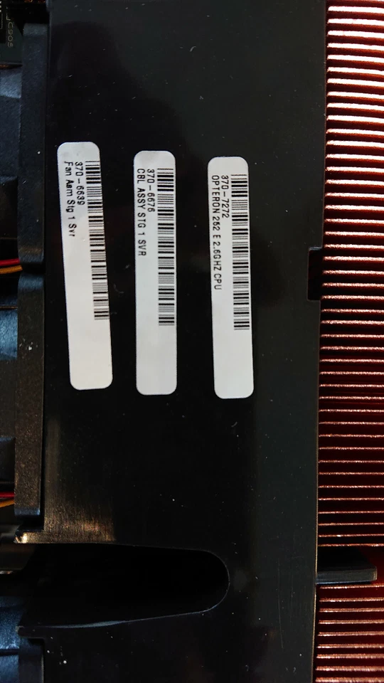 Sun Microsystems V20z Server - 2x Opteron 2.6Ghz - 4GB RAM - 2x73GB SCSI 1 - Image 4 of 4
