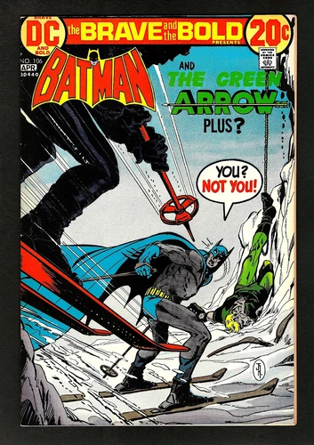 BRAVE AND THE BOLD #106  VERY FINE 8.0!   GREEN ARROW!   1973