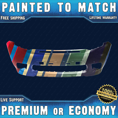 NEW Painted To Match Front Bumper for 2017-2021 Jeep Grand Cherokee SRT8 w/ Park