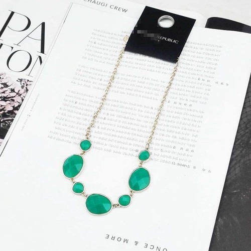 16" New Banana Republic Collar Necklace Gift Fashion Women Party Jewelry 2Colors - Picture 4 of 4