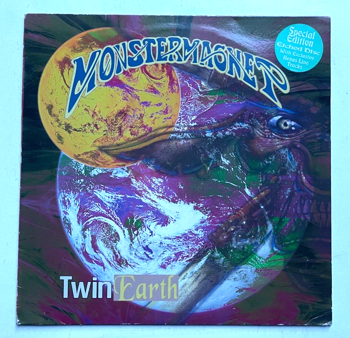 Monster Magnet - Twin Earth * 12' Vinyl Ltd Ed Etched * 1993 * Free P&P UK *