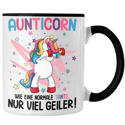 Trendation - Beste Tante Geschenk Lustig Spruch Aunticorn Wie Eine Normale Tante