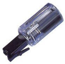 2x Telephone Handset Phone Coil Cord Swivel Twist Top Untangle Detangler Black