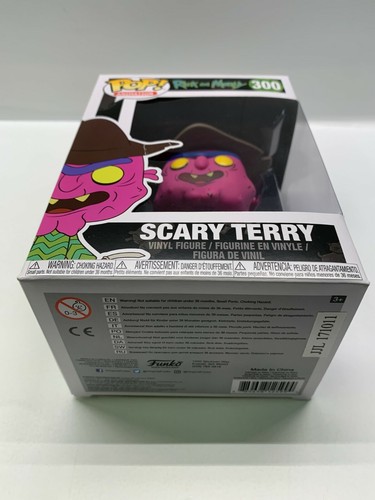 FUNKO POP SCARY TERRY 300 - RICK AND MORTY VINYL FIGURE ANIMATION - NEW - Foto 6 di 10