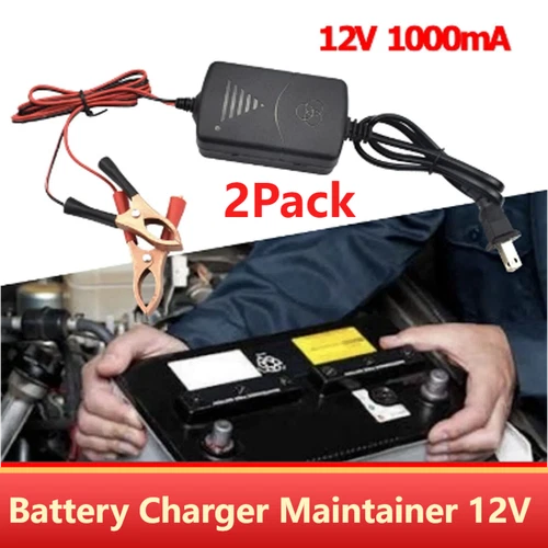 2PCS Car Battery Charger Maintainer 12V Trickle RV for Motorcycle Truck ATV Auto - Bild 13 von 13