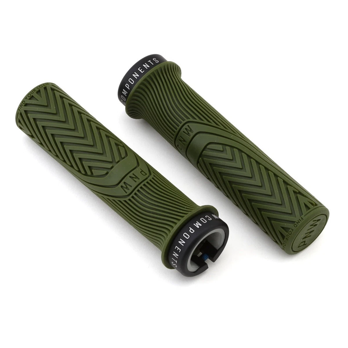 Green mtb grips cheap