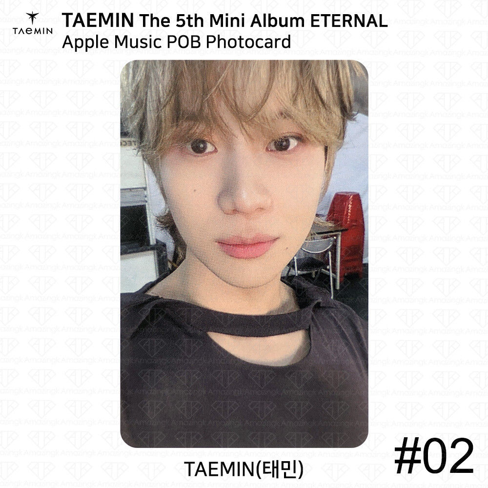SHINee Taemin The 5th Mini Album ETERNAL POB Photocard SW