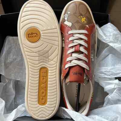 Coach x peanuts sneaker Clip Low Top Sneakers Snoopy Woodstock men