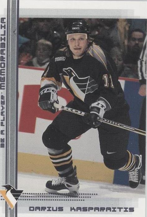 2000-01 In the Game Be A Player Memorabilia - Darius Kasparaitis #334 - 1 of 1