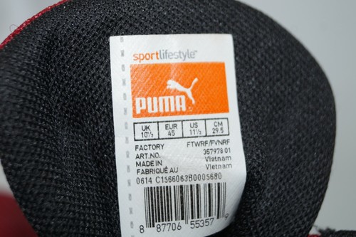 PUMA Carson Runner EU 45 US11,5 Weinrot Laufschuhe 357978-01 Sportschuhe - Bild 8 von 11