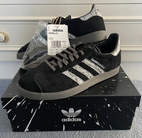 ADIDAS GAZELLE DARKSABER STAR WARS MANDALORIAN TRAINERS UK 5.5 US 6 - BRAND NEW - 第 1/12 張圖片