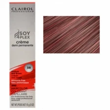 (2 pack) Clairol Creme Demi Permanent Hair Color 2 oz-3R Medium Red Brown   