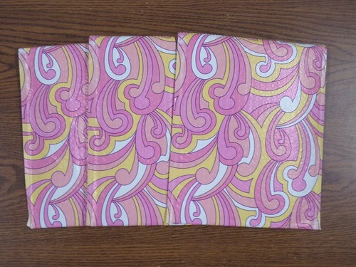 10-100 8.5x11 SPRING FLING Bubble Mailers Shipping Protective 10 25 50 Pink - Picture 1 of 6