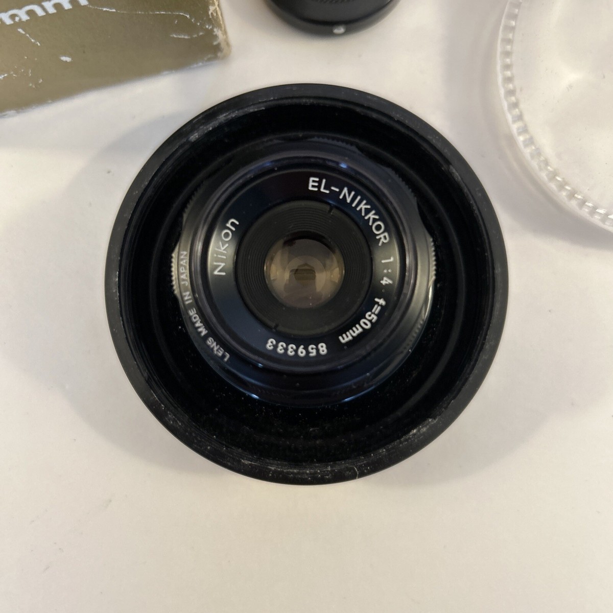 Nikon EL-NIKKOR　50mm f4 El-Nikkor Nikon 50mm f4 39mm Screw Mount Enlarging Camera