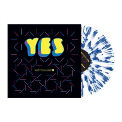 Ja - Ja Singles 2 limitierte blau/weiße Splatter Vinyl LP Rocktober Import