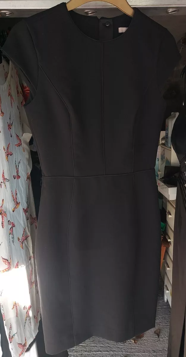 Black dress h&m uk cheap