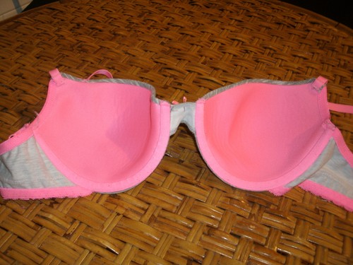 SO ladies gray & pink bra size 36 C - Picture 5 of 5