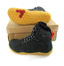 Vivobarefoot Tracker Ii Fg Women's Boots Size 37 Eu Black Waterproof Leather