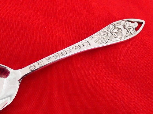 Vintage Sterling Silver Colorado Small Souvenir Spoon MP-17 - Picture 3 of 6