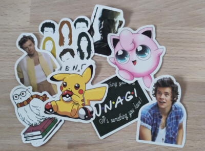 Sticker NEU - Pokemon - Harry Styles - Friends - MENGENRABATT!