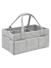 Baby Stroller Organizer Tote Bag, Foldable Storage for Diapers, Portable Mom Bas