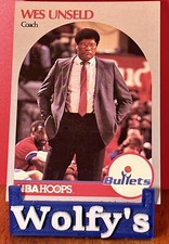 1990-91 Hoops Wes Unseld card #331 Washington Bullets 