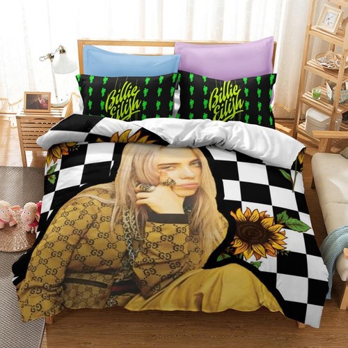 Sängerin Star Bettwäsche Set Kissenbezüge80x80 Anpassbar Billie Bettbezug135x200 - Bild 18 von 48