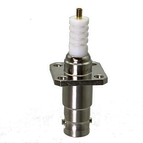 Złącze SHV 5KV RP BNC gniazdo 4 otwory kołnierz panel lutowniczy uchwyt głośnik audio - Zdjęcie 4 z 8