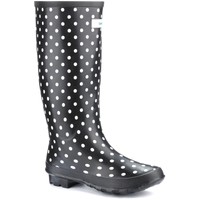Ladies Splash Wellies Festival Wide Calf Size Uk 3 - 4 Miss Chic Black Ladies Splash Wellies Festival Wide Calf Size Uk 3 - 4 Miss Chic Black