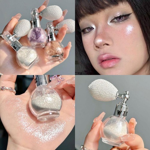 Spray illuminante glitter corpo - capelli, clavicola, spray diamante¤ schiacciato I4V0 - Foto 7 di 14
