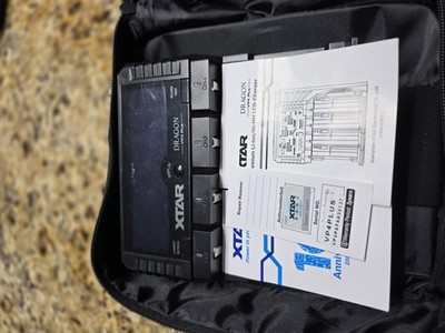 XTAR VP4 BATTERY CHARGER PLUS DRAGON Li-ion LCD 12V 2.4A TC/CC/CV 5V  NEW