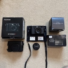 Fujifilm X100T 16,3 megapixel fotocamera digitale, nero + accessori (scatti di esempio) 9900