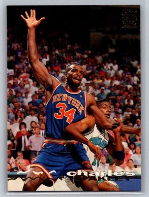 1993-94 Stadium Club #225 Charles Oakley Super Teams Division Winners Knicks G43