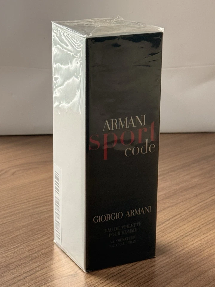 Giorgio Armani Code Sport 2,5 OZ / 75 ML EAU DE TOILETTE SPRAY DESCONTINUADO. NUEVO Foto 2 de 4